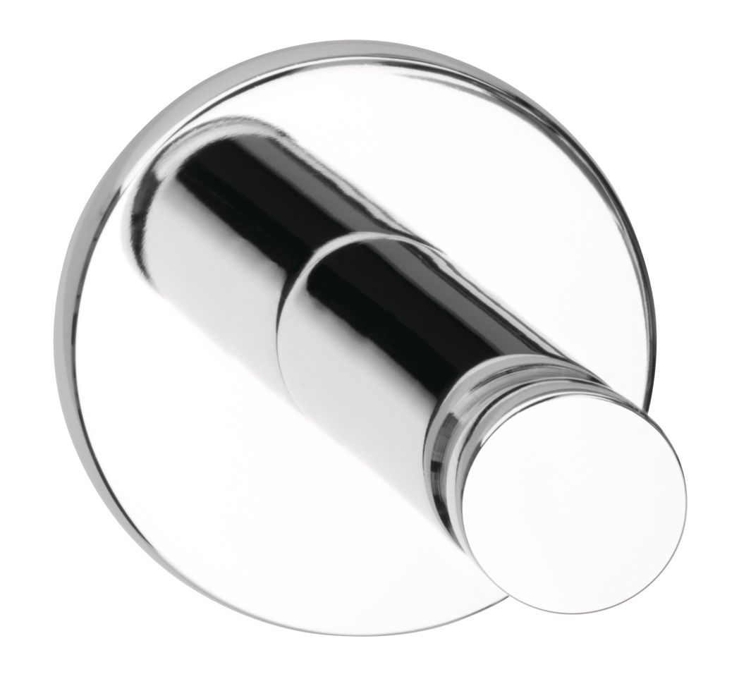 tesa Powerbutton Haken Large Universal chrom