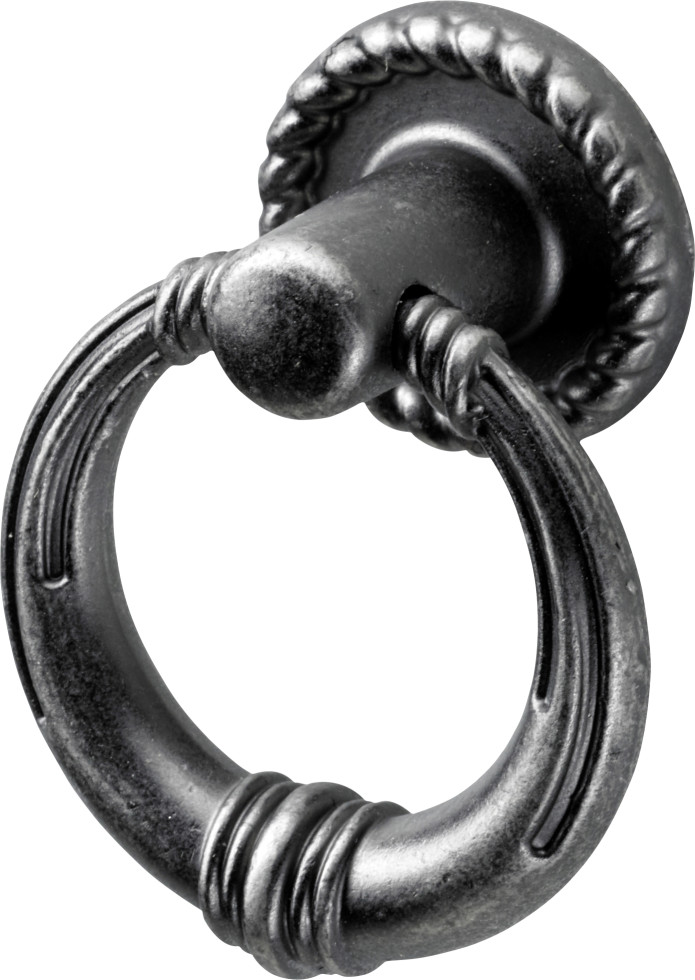 Hettich Möbelknopf Zinkdruckguss silber Ø 34,0 mm - 1 Stück