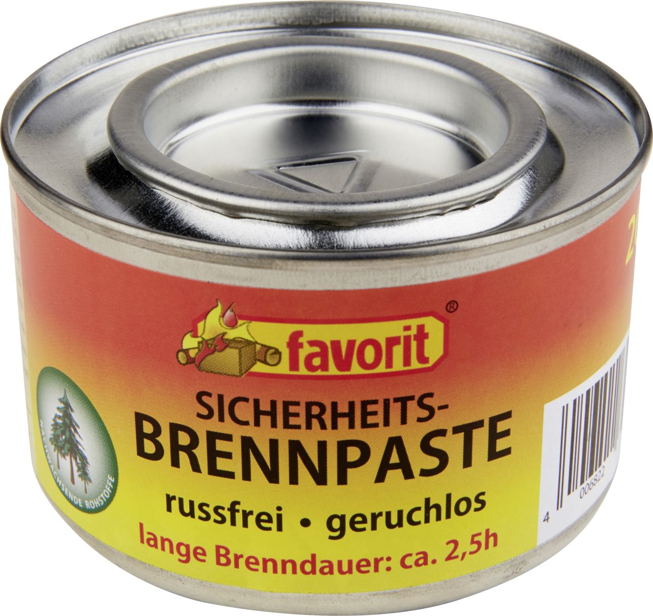 Favorit Sicherheitsbrennpaste in der Dose 200 g