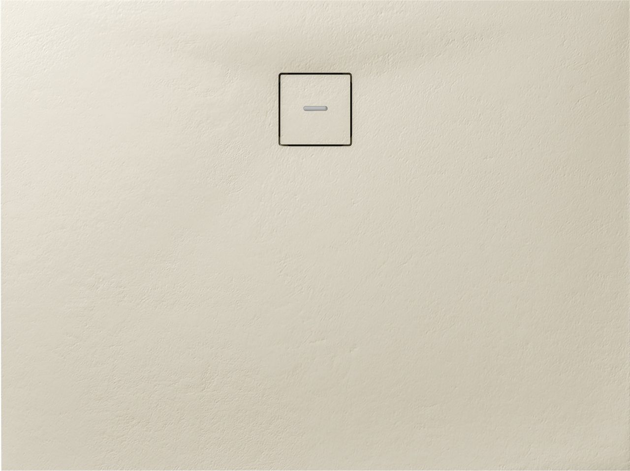 Breuer Duschwanne Modern Line Sandstein Rechteck, 80x140 cm, Höhe: 3,5 cm