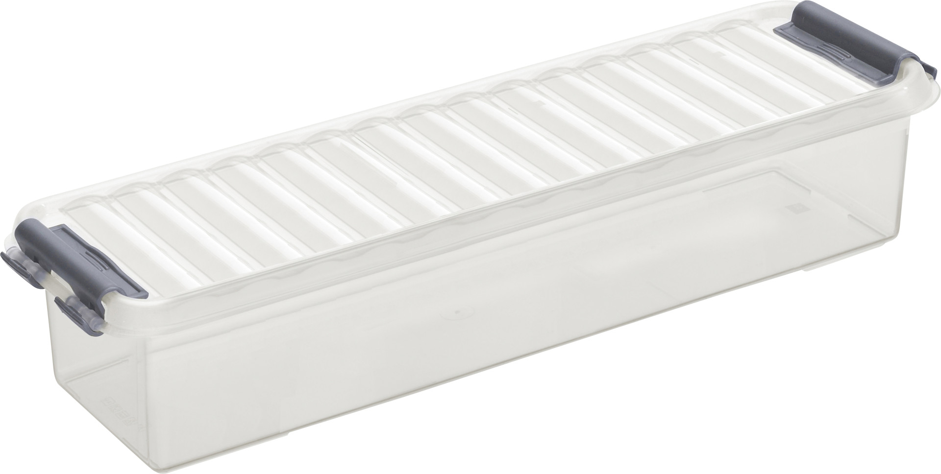 Sunware Aufbewahrungsbox Q-Line 0,9L transparent 27 x 8,4 x 6,1 cm