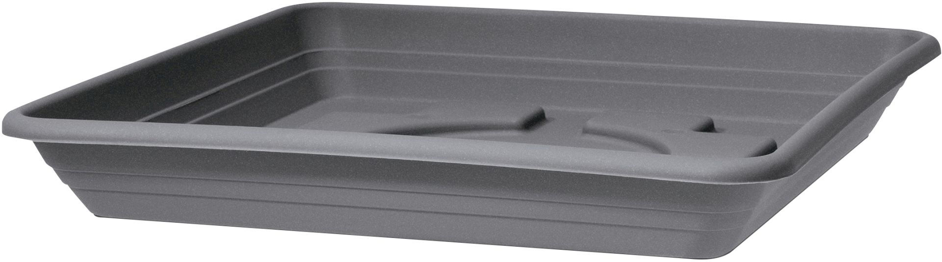 Scheurich Untersetzer Serie 327 Lara metallic grau 35 x 35 cm