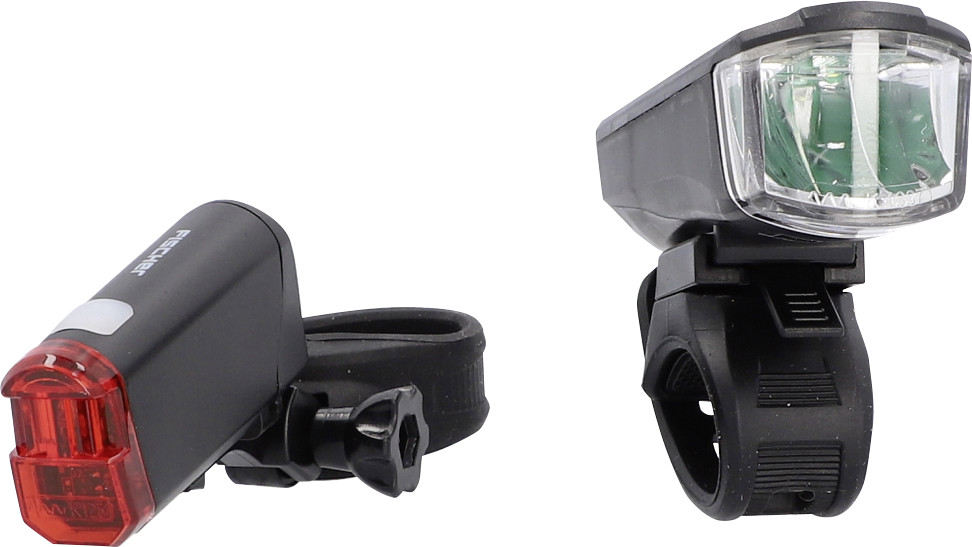 Fischer LED Fahrradbeleuchtungsset 20 Lux