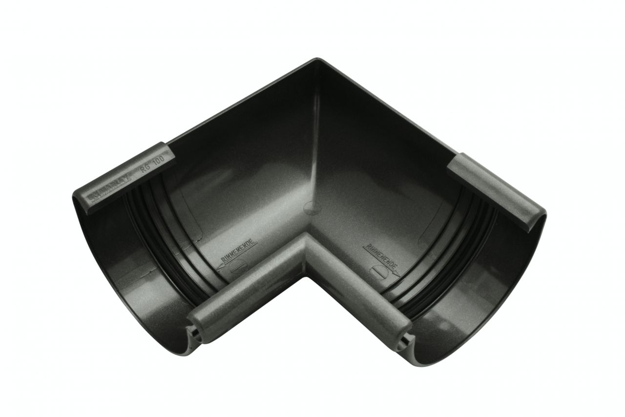 Innenecke 90° Eckstück innen RG 100, Anthrazit-Metallic