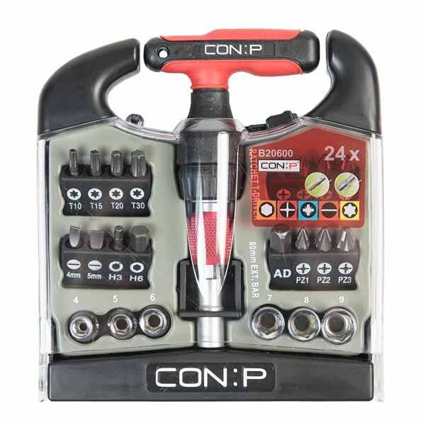 Werkzeyt Ratschenschraubendreher 24-teilig