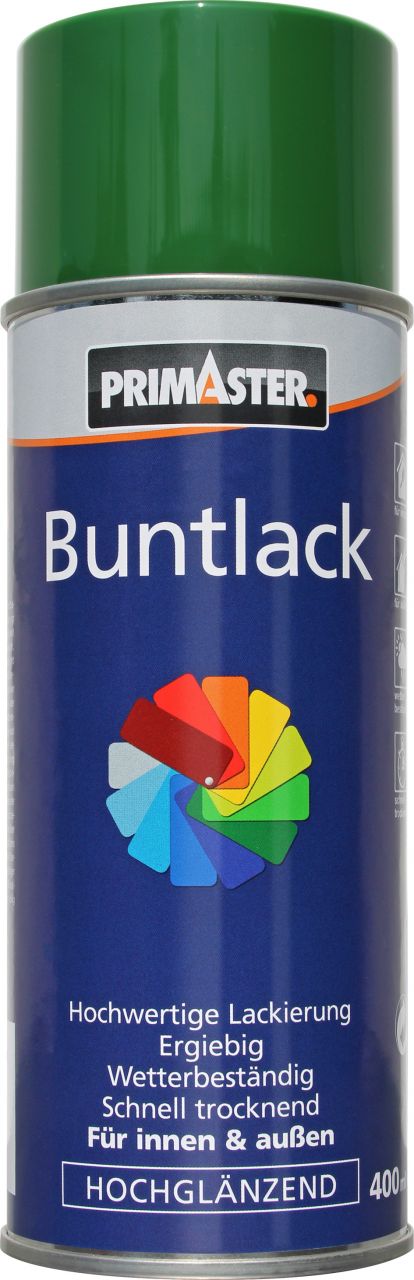 Primaster Lackspray 400 ml laubgrün hochglänzend