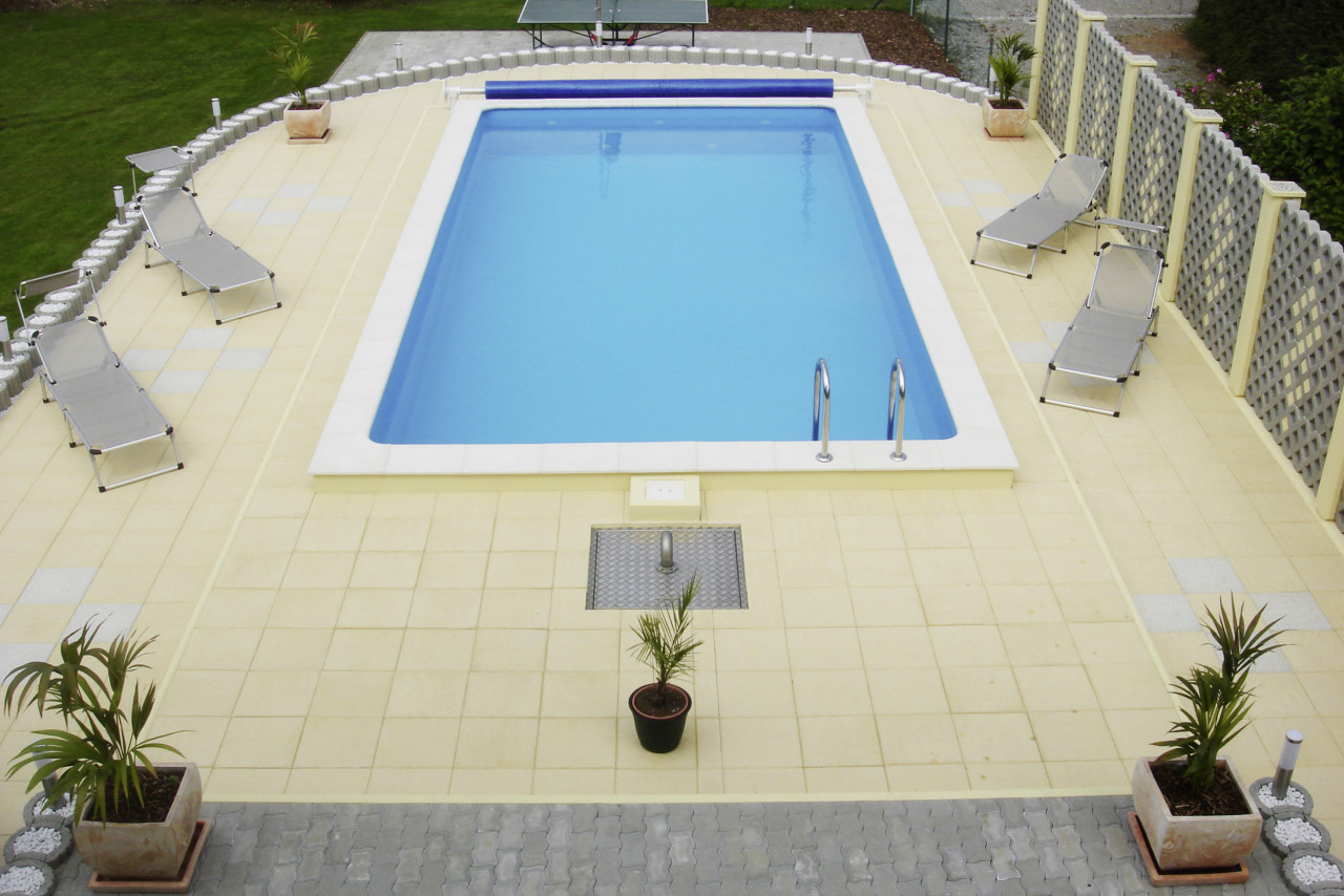 Steinbach Pool-Komplettset Bausatz Eco 2 700 x 350 x 150 cm
