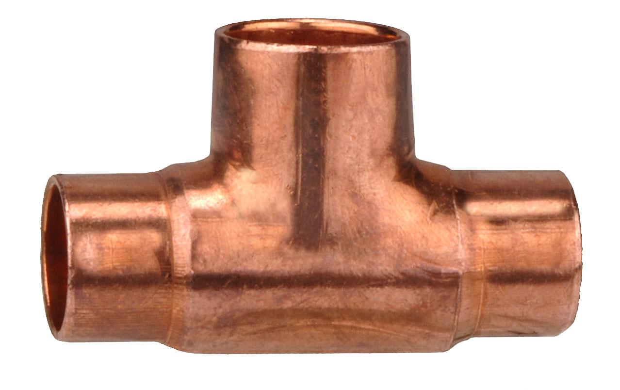 Cornat Löt-T-Stück Fitting Ø 15 mm / Ø 18 mm