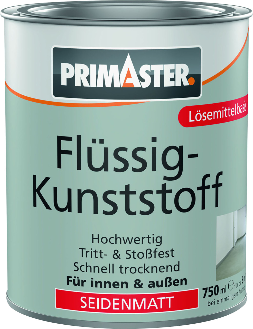 Primaster Flüssigkunststoff seidenmatt 750 ml silbergrau