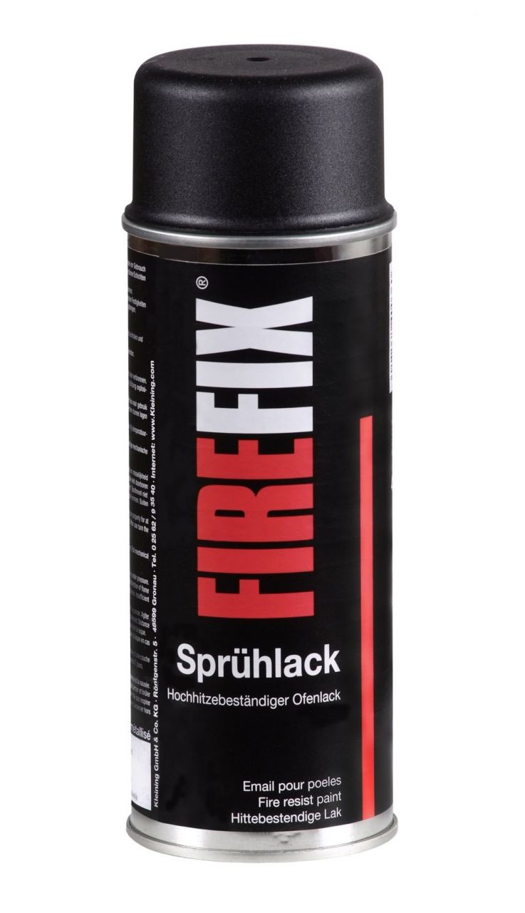 FireFix Senotherm Ofenspray schwarz 400 ml Sprühdose