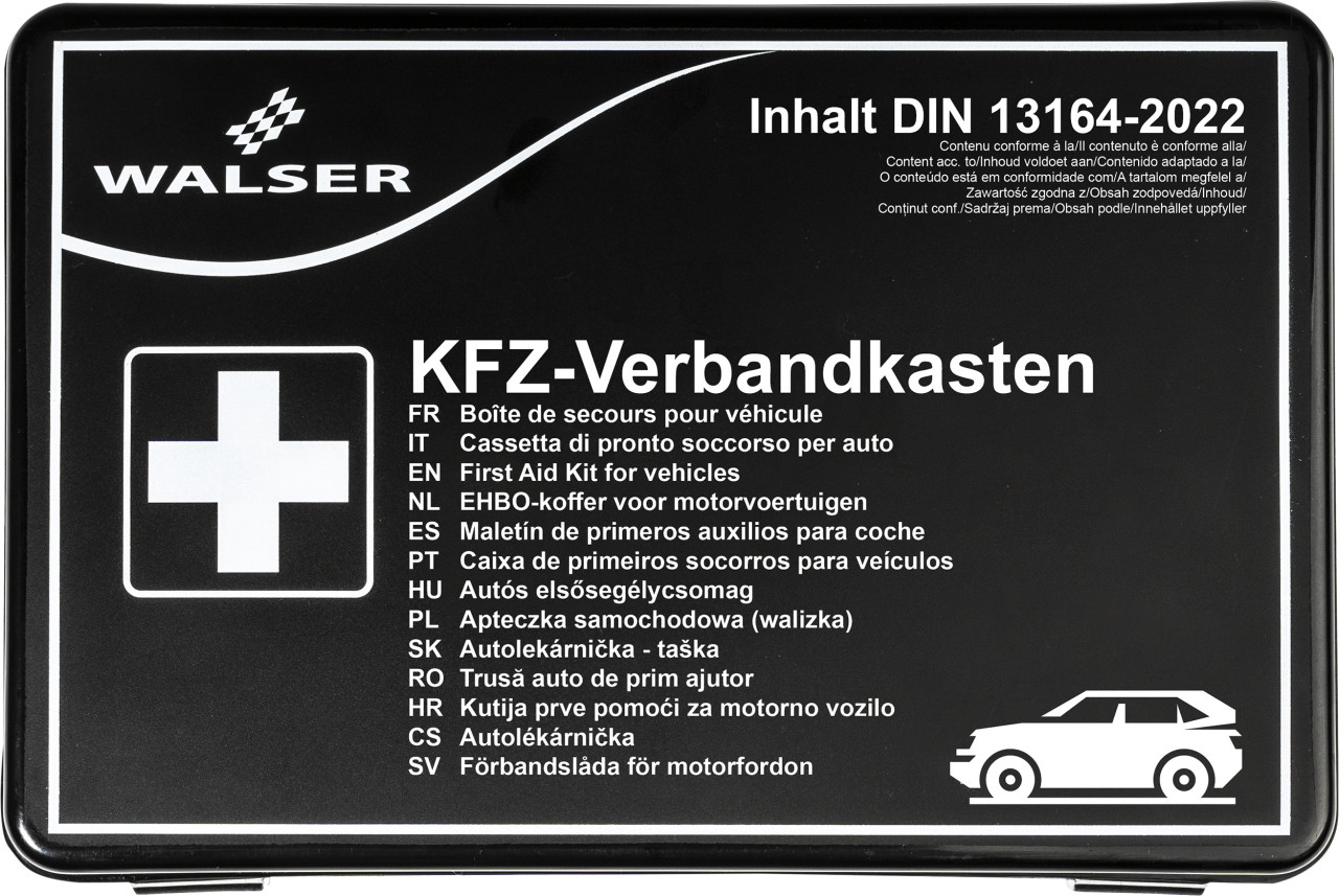 Walser KFZ-Verbandkasten DIN 13164-2022