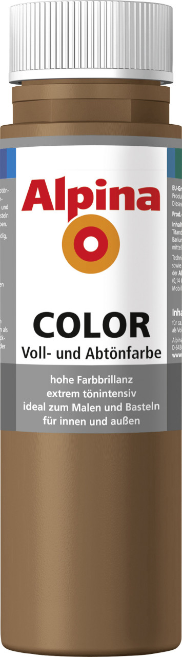Alpina Color Abtönfarbe candy brown 250 ml