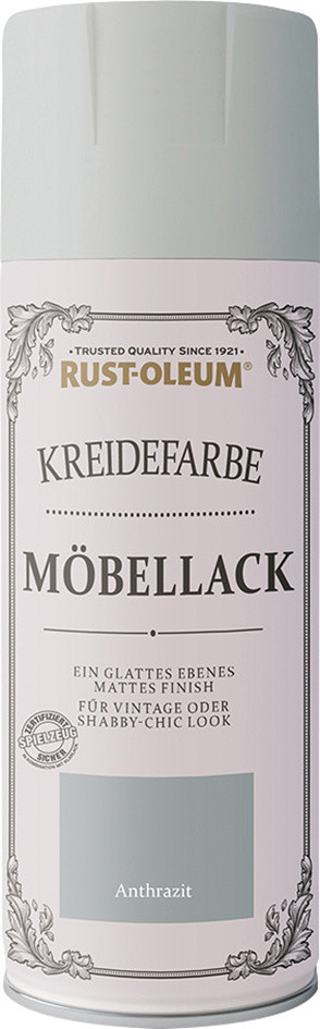 Rust-Oleum Kreidefarbe Möbellack 400 ml anthrazit