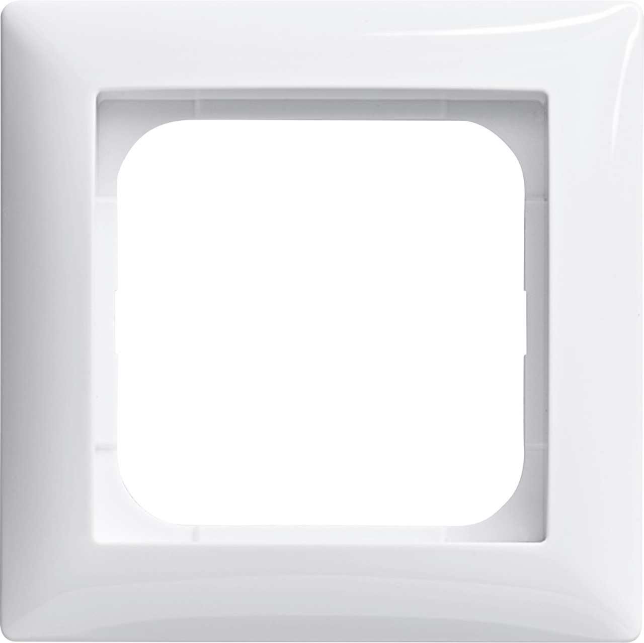 Busch-Jaeger Abdeckrahmen 1-fach Busch-balance SI, alpinweiß, 1721-914