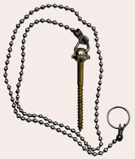 Cornat Ventilkette 50 cm mit Gewindeschraube M5 x 30 mm