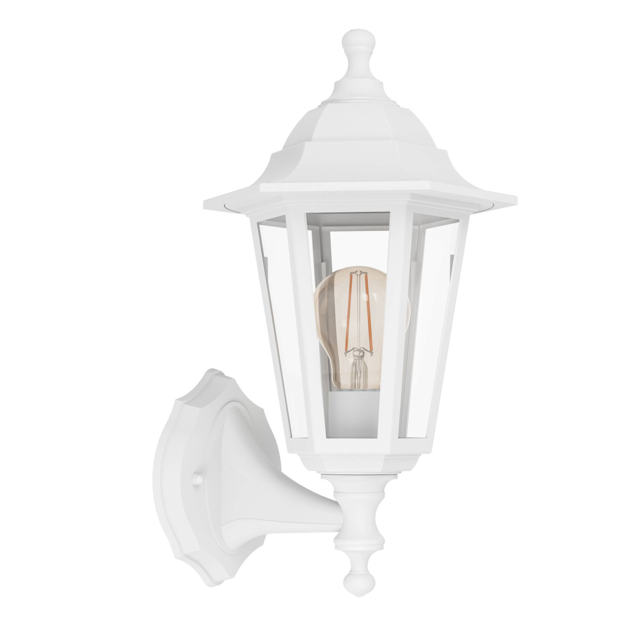 Eglo Außen-Wandleuchte Olgiata-E weiß 20 x 30 cm