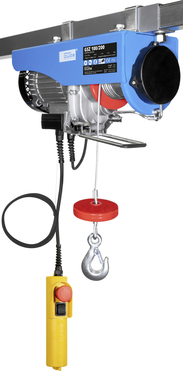 Güde Seilzug GSZ 100/200 elektrisch 200 kg