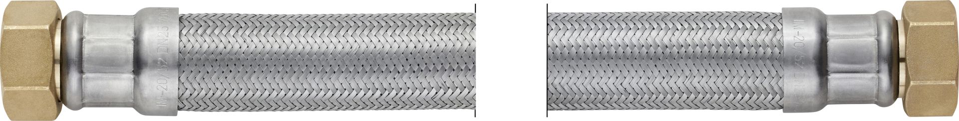 Techline NT Panzerschlauch IG 1 x IG 1, DN25, 50 cm