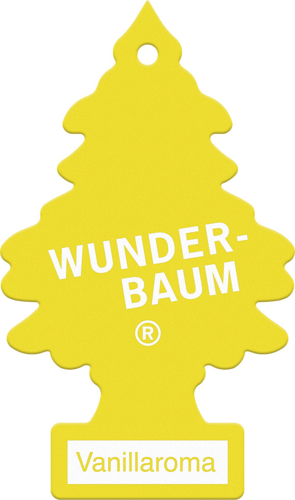 Wunderbaum Papierlufterfrischer Vanillearoma
