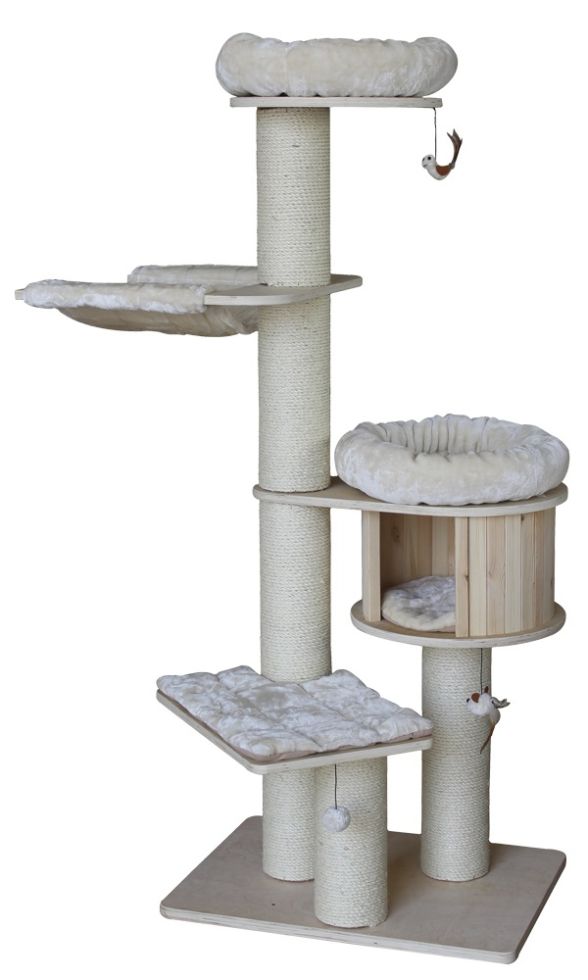 Nobby Kratzbaum Odun H 176 cm beige