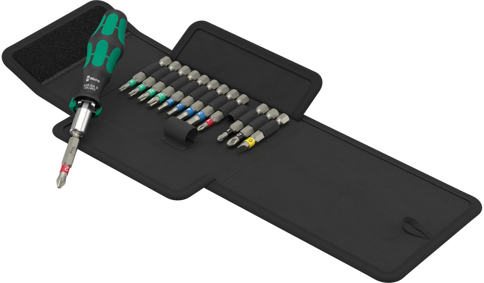 Wera Schraubendreher-Satz Kraftform Kompakt 838 RA S Set 1 14-teilig