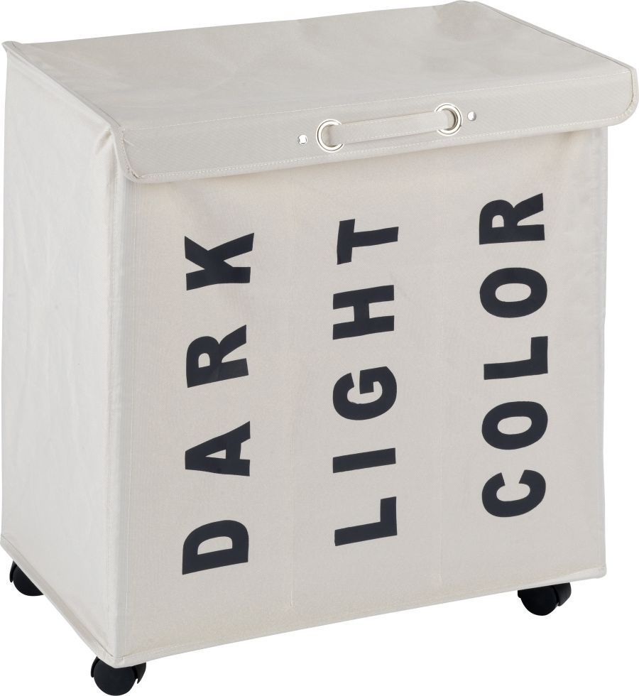 Wenko Wäschesammler Trivo 116 L, beige