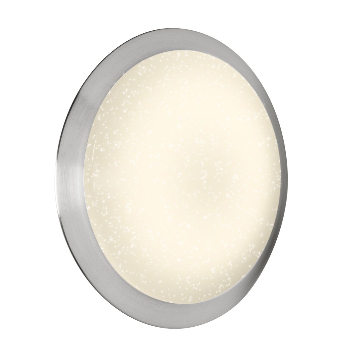 Osram LED Deckenleuchte Silara Sparkle grau, rund, 24 W