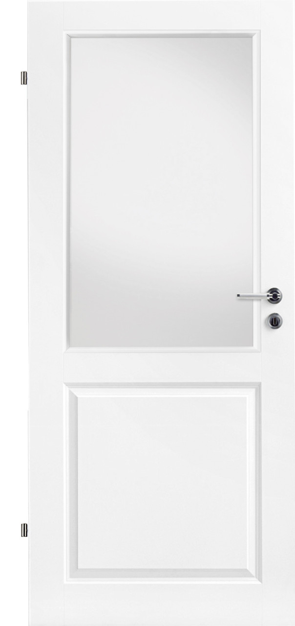 Borne Türblatt Castell Weißlack mit Lichtausschnitt GR Röhrenspan