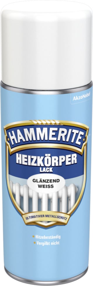 Hammerite Heizkörperlack Spray 400 ml weiß glänzend