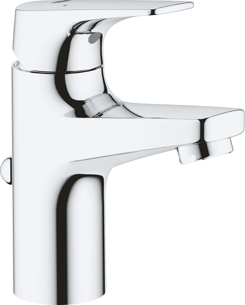 Grohe Start Flow Waschtischarmatur S-Size verchromt, wassersparend mit Schnell-Montage System