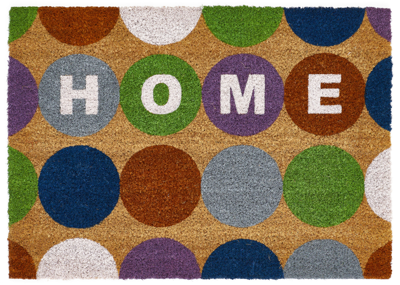 Fußmatte Kokos Home 40 x 60 cm Bubbles