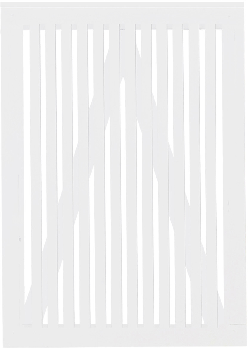 Plus Tor Sendai 100 x 140 cm RAL 9010 Weiß