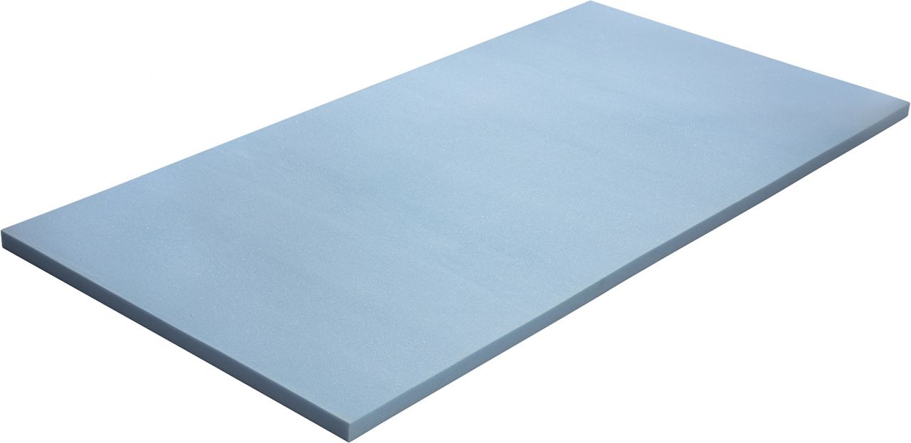 Nerapur Schaumstoffzuschnitt blau 100 x 200 cm. 50 mm hoch