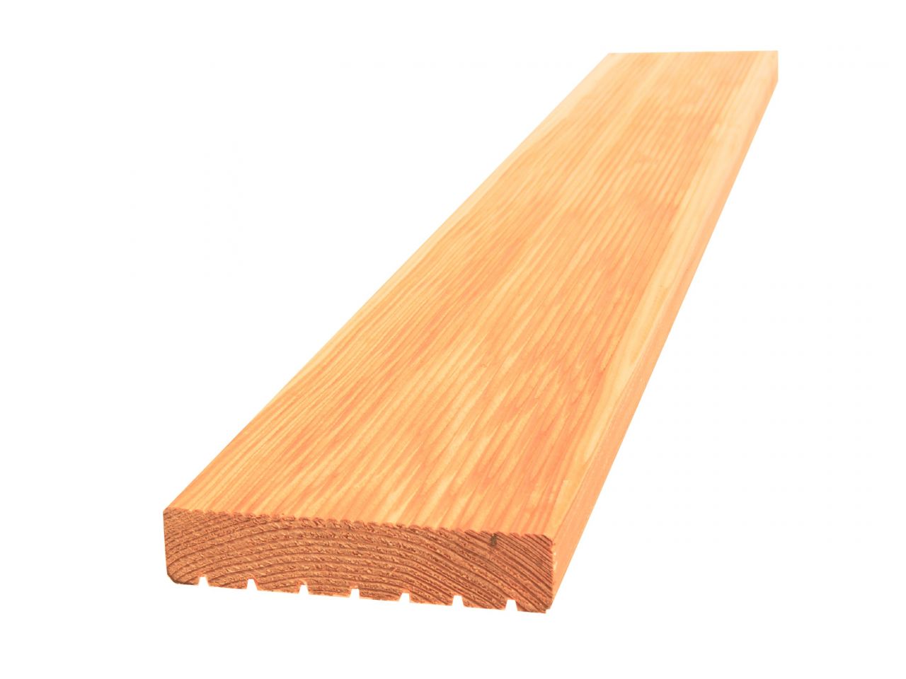 Terrassendiele Lärche 200 x 14,5 x 2,7 cm grob/fein unbehandelt