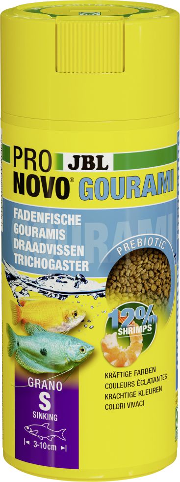 JBL Fischfutter Pronovo Gourami Grano S Fischfuttergranulat 250 ml