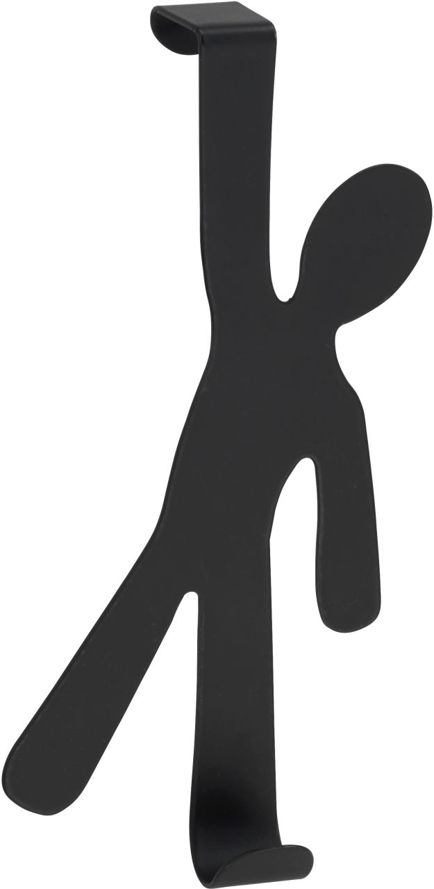 Wenko Türhaken Boy Stahl, schwarz