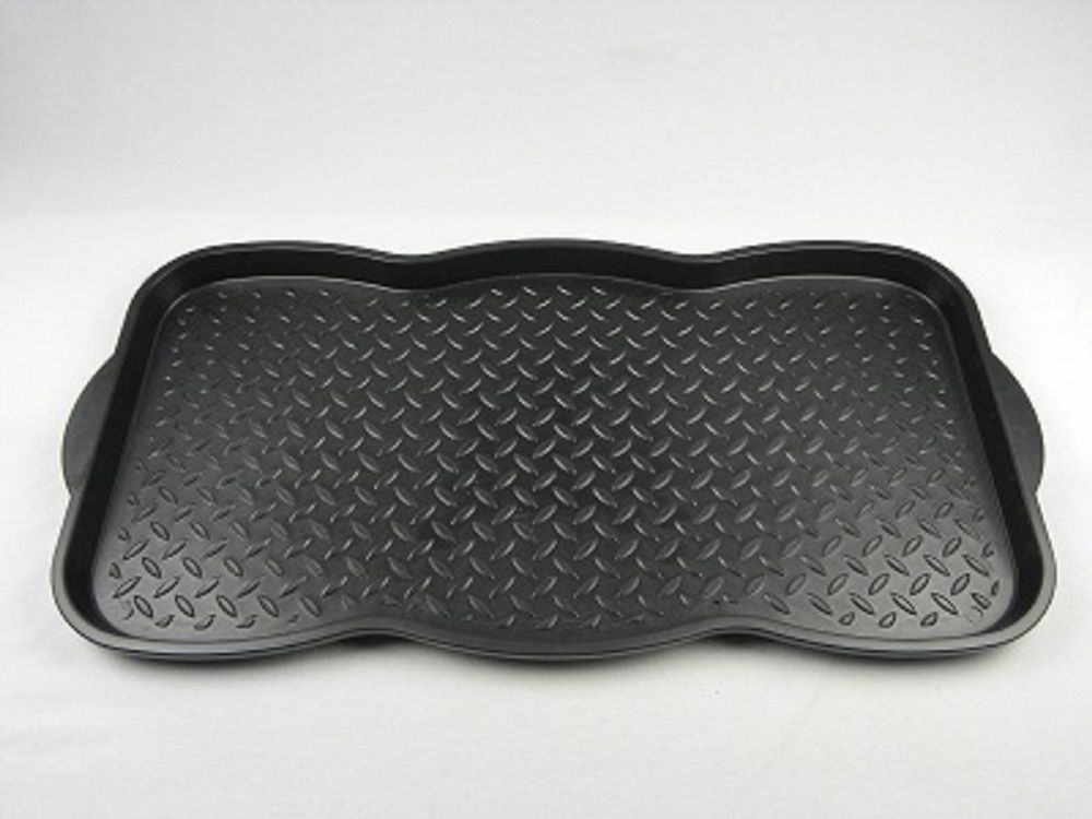 TrendLine Schuhabtropfschale schwarz, ca. 35 x 49 cm