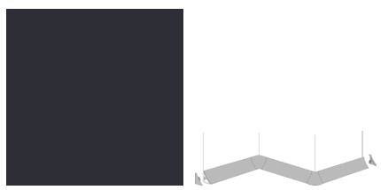 Getalit Innenecke 90° Plus 35 x 35 x 35 mm, caviar