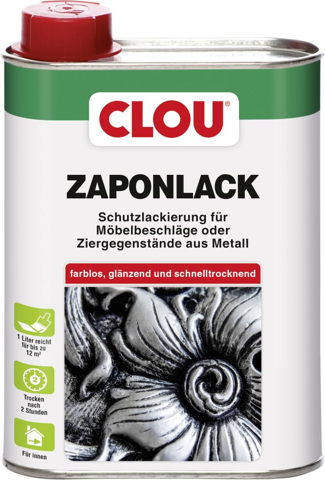 Clou Zaponlack Metallfirnis L6 250 ml