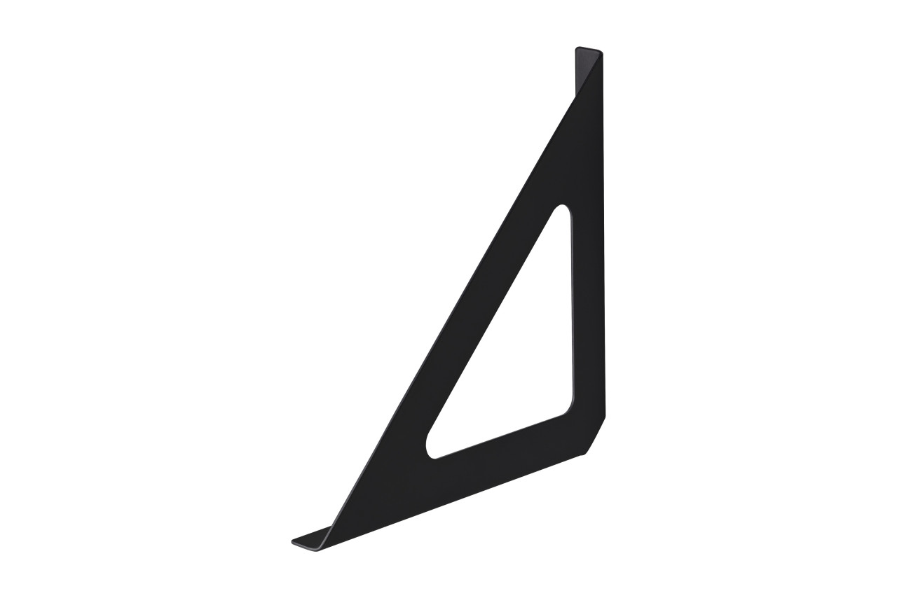 Dolle Regalträger Tri 19 x 19 cm schwarz Metall