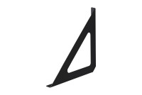 Dolle Regalträger Tri 19 x 19 cm schwarz Metall