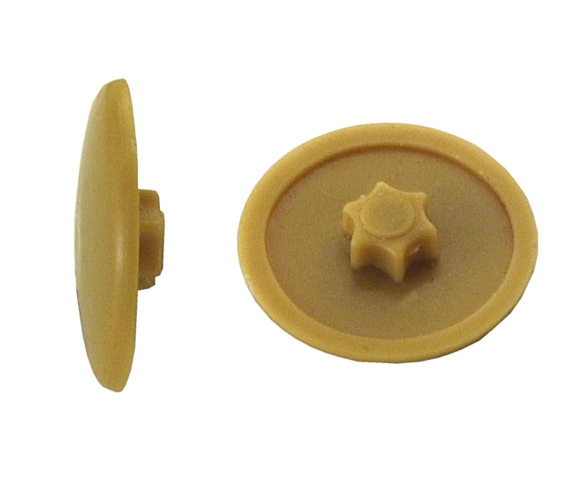 Connex Abdeckkappen Ø 13,5 mm für TX 25 Schrauben hellbraun - 50 Stk.