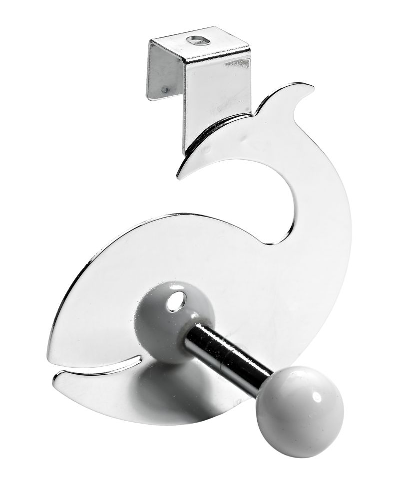 Hettich Türhaken Wal 1 Haken 8,6 x 10,0 x 5,7 cm silber