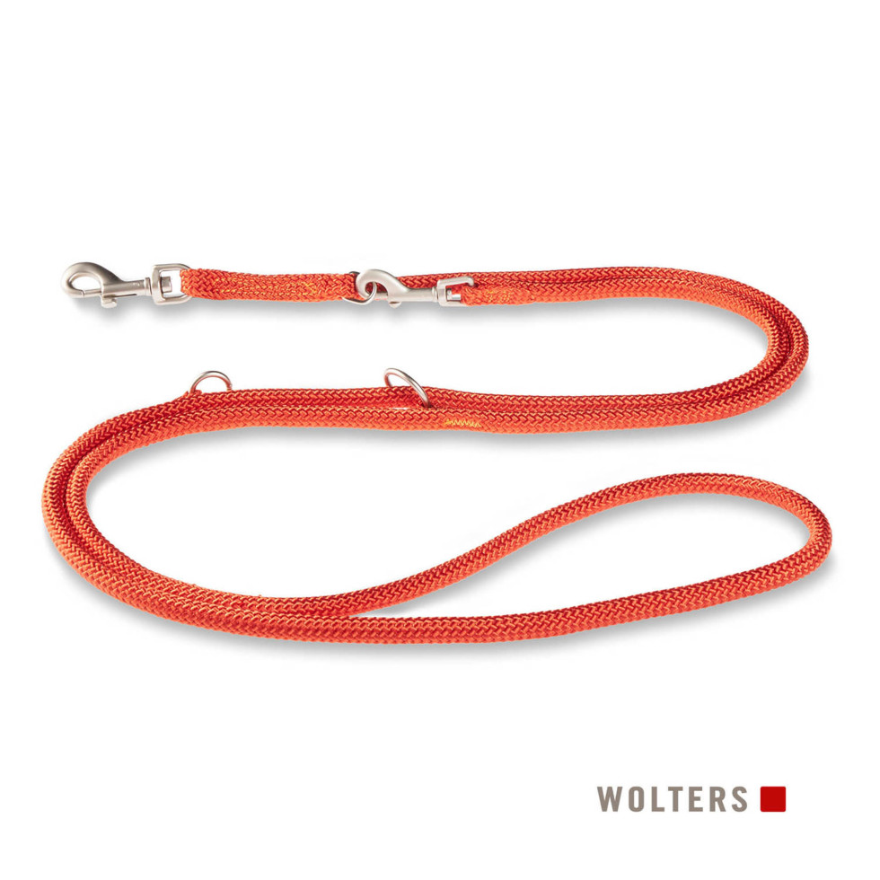 Wolters Hundeleine K2-Tauprogramm rot/orange