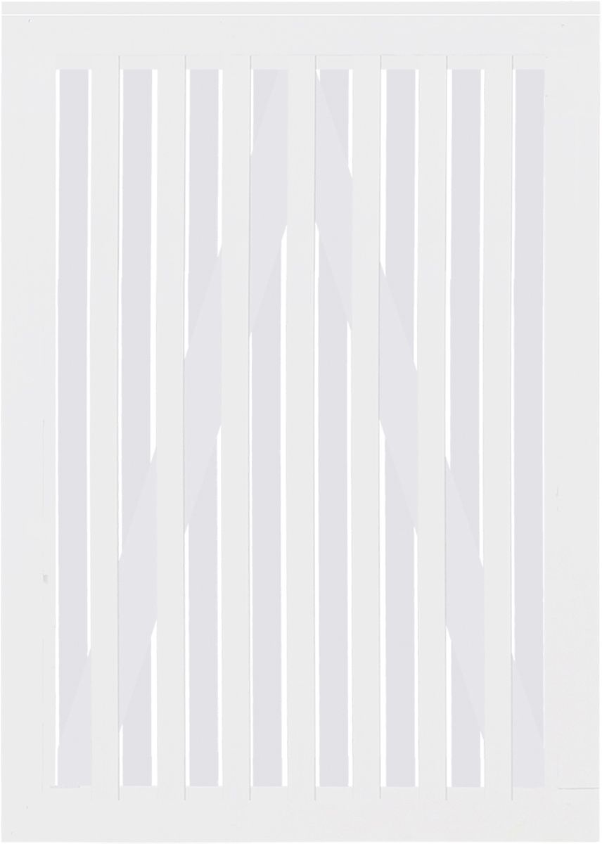 Plus Tor Nagano 100 x 140 cm RAL 9010 Weiß