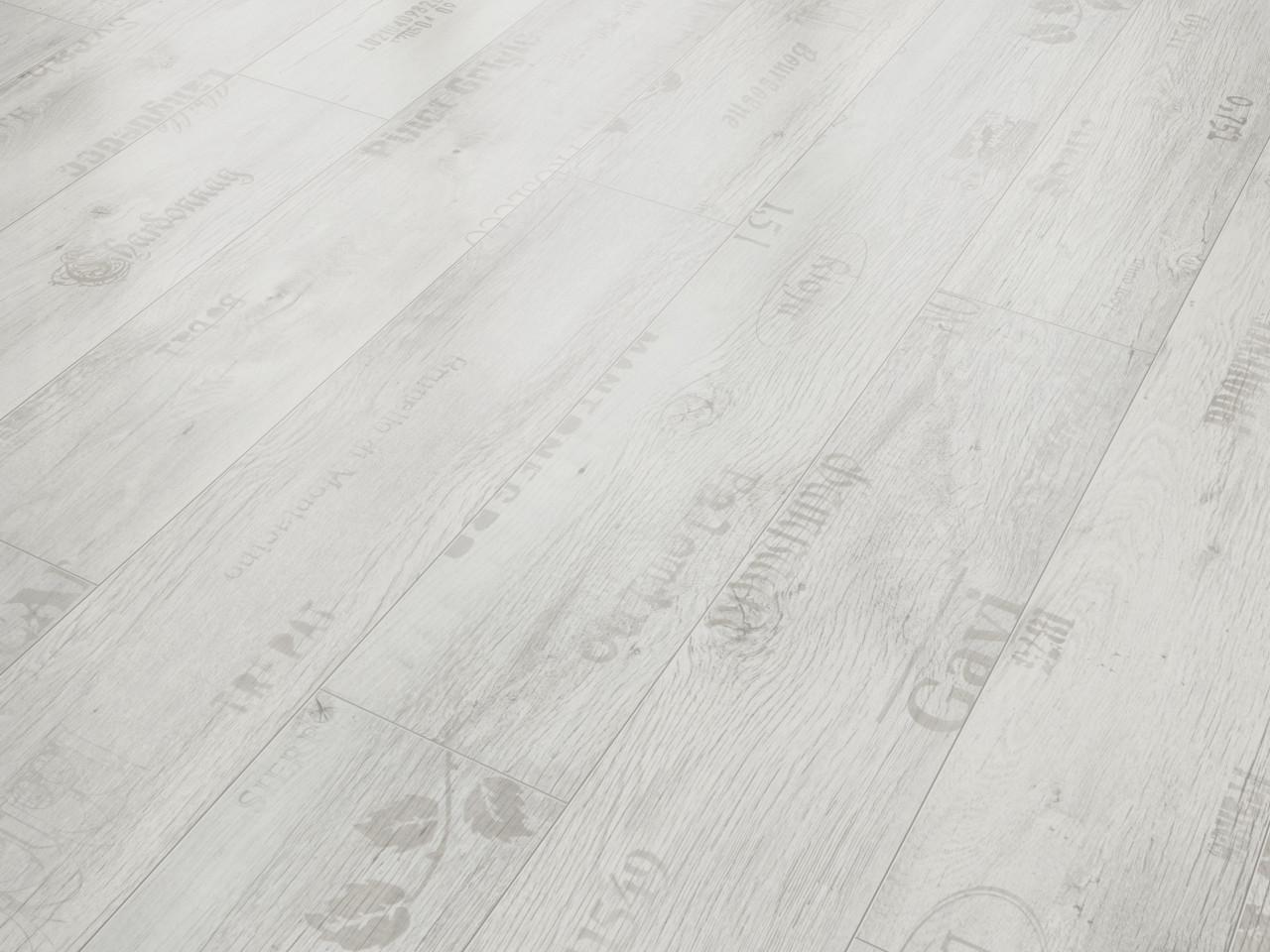 Classen Laminat 7 mm 4V 128,6 x 19,4 cm 7 mm Wine and Pine weiß LHD