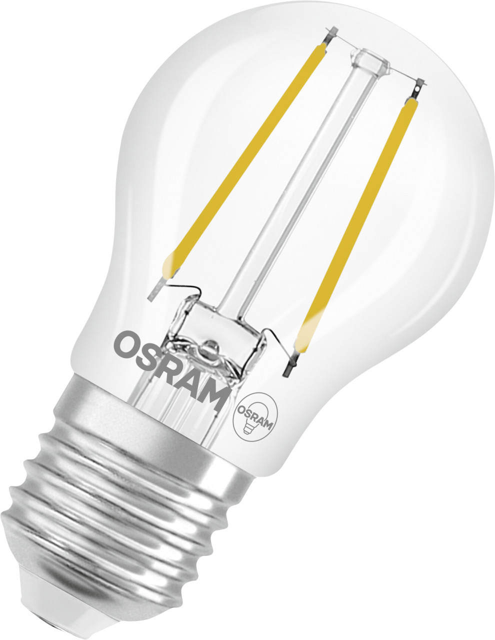 Osram LED Leuchtmittel E27 Superstar Classic 1,8W 827 klar dimmbar warmweiß