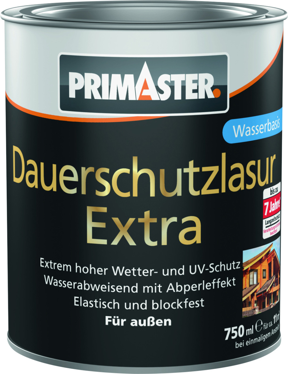 Primaster Dauerschutzlasur Extra 750 ml teak