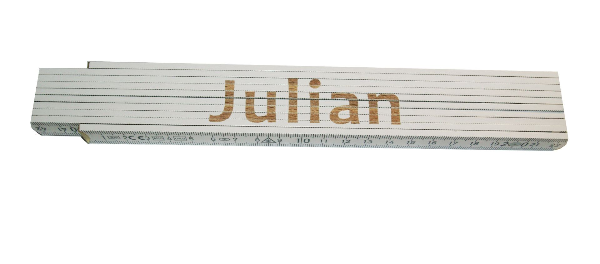 Zollstock Julian 2 m weiß