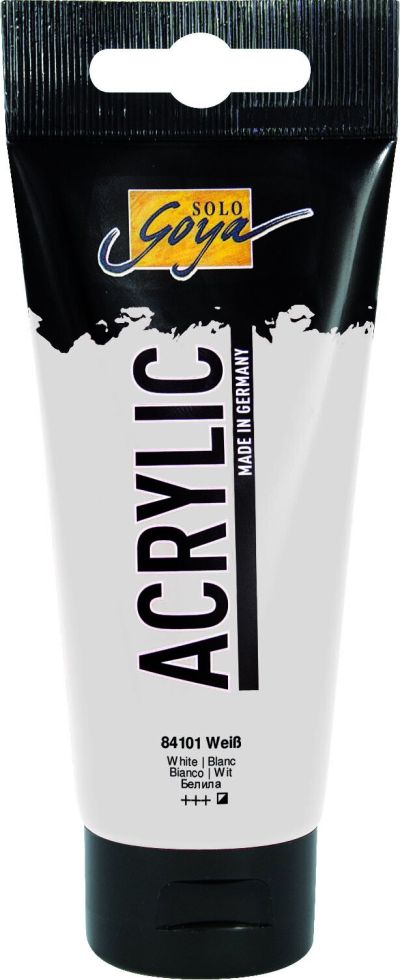 Kreul Acrylfarbe Tube weiß 100 ml